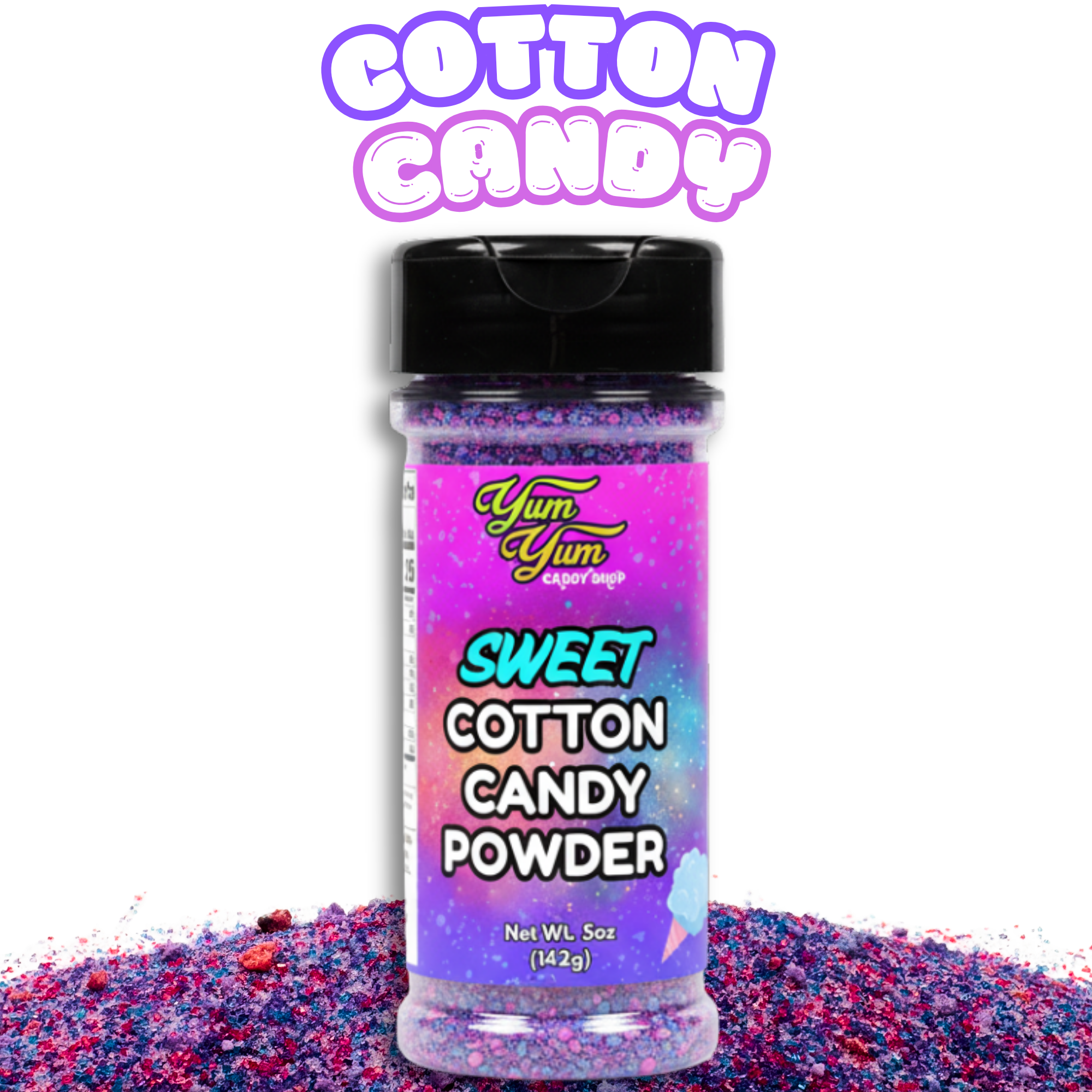 Candy Dipping Powder – Sour Blue Raspberry, Wild Cherry & Cotton Candy | Yum Yum Candy Shop