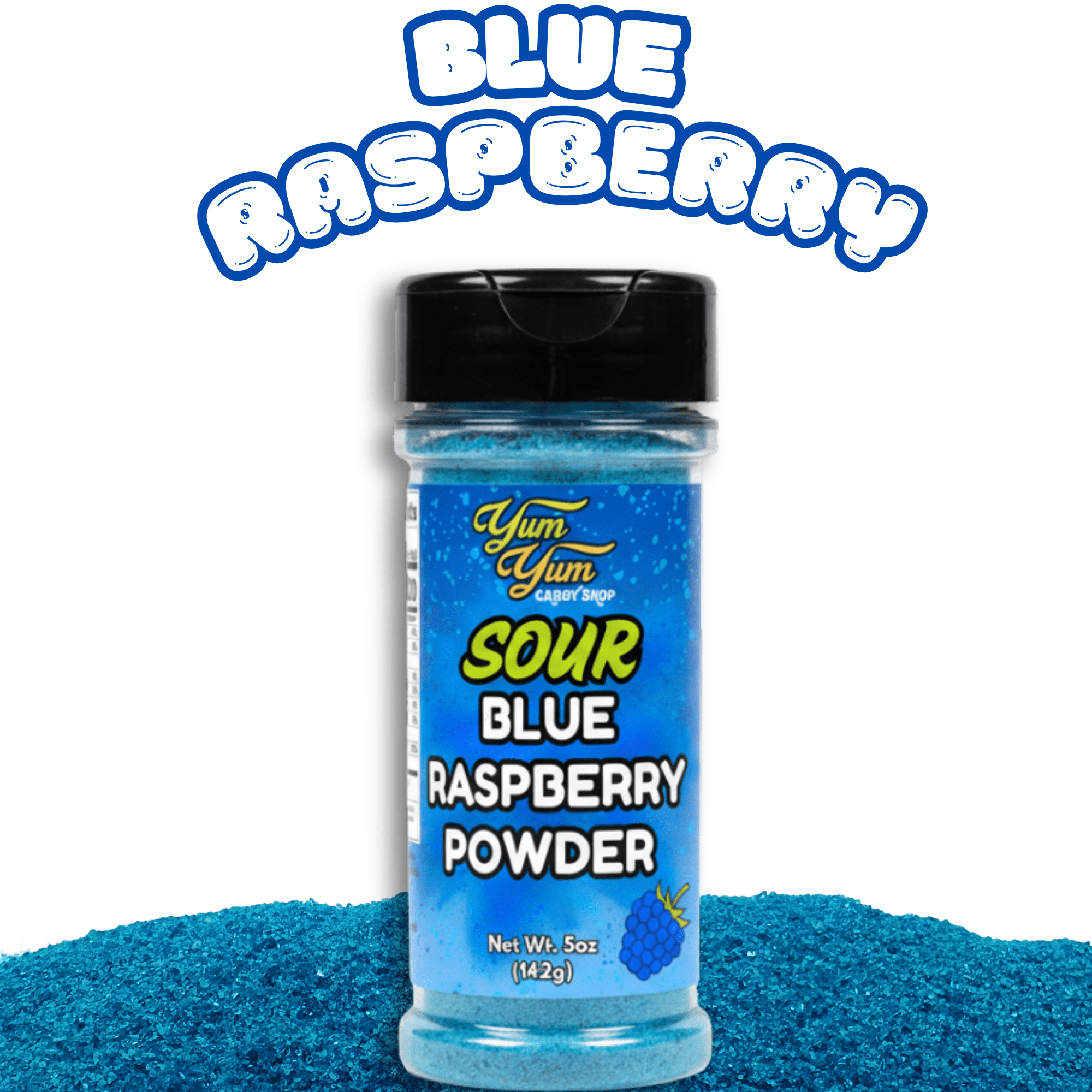 Candy Dipping Powder – Sour Blue Raspberry, Wild Cherry & Cotton Candy | Yum Yum Candy Shop